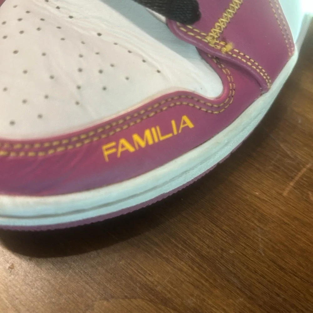Air Jordan 1 Mid Día de Muertos Women's‎ 8 Fuchsia White Orange 2020 DC0350-100